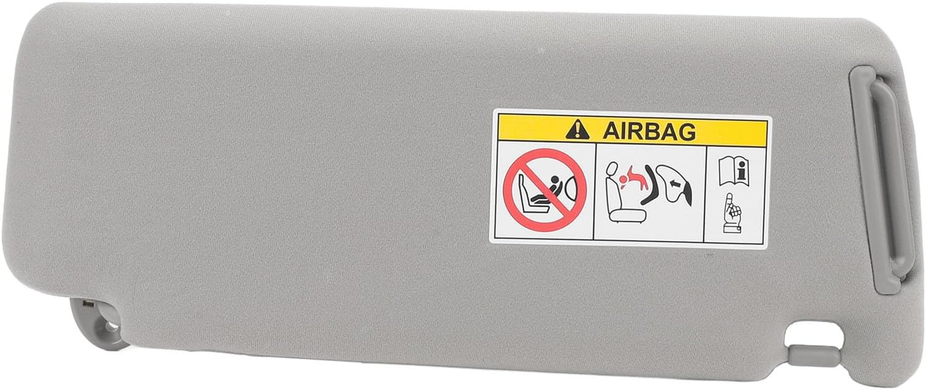 Jiawu Sun Visor for Prado 2010-2023 (Fourth Generation J150), Driver/Passenger Side Sun Visor, Sunvisor with Makeup Mirror, Car Sun Shade Visor Replacement (Left) image number 1