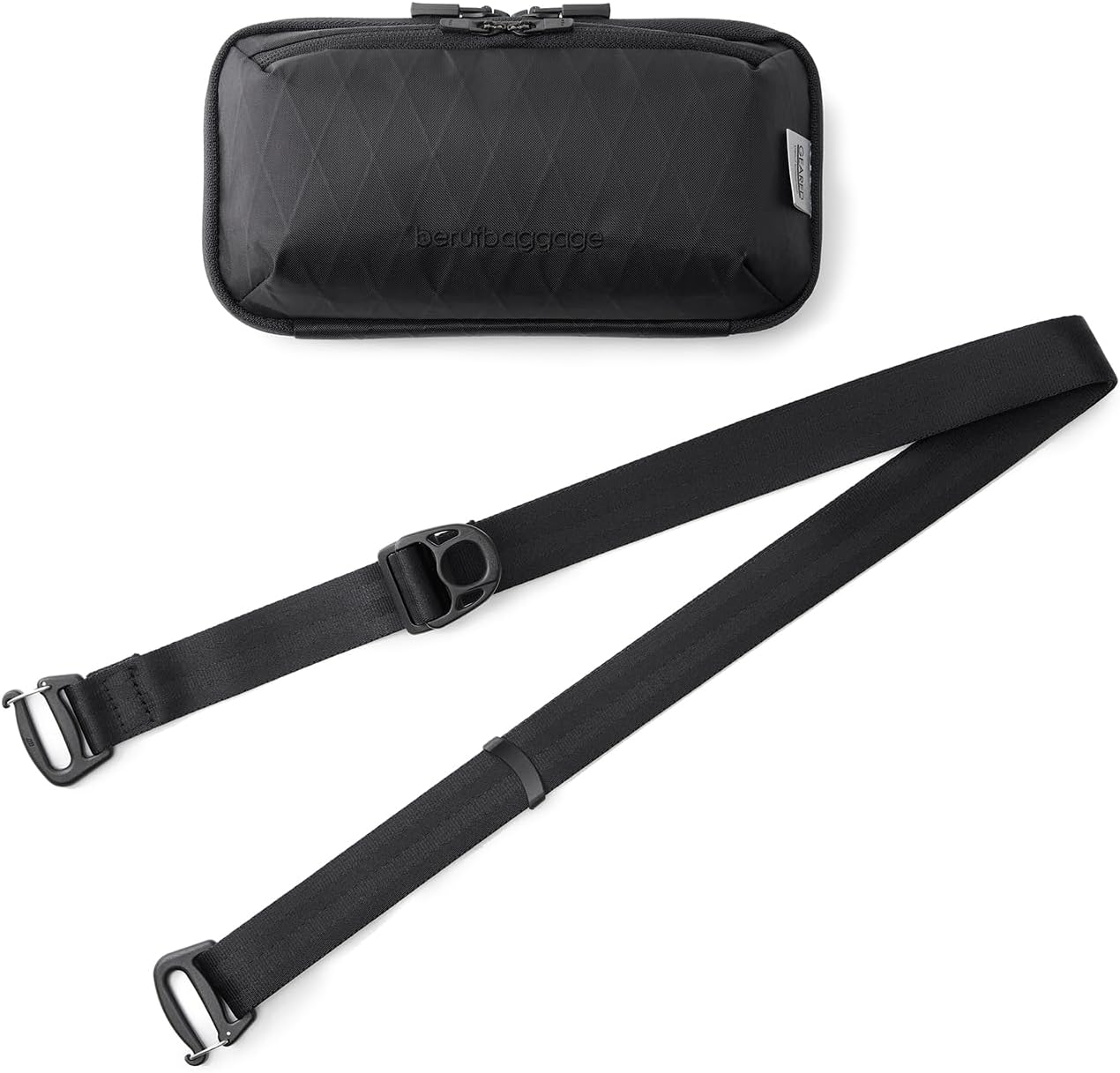 Belluf Urban Explorer Mini Shoulder Bag, Made in Japan, Smartphone and Passport Storage, Wallet Black, Black image number 2