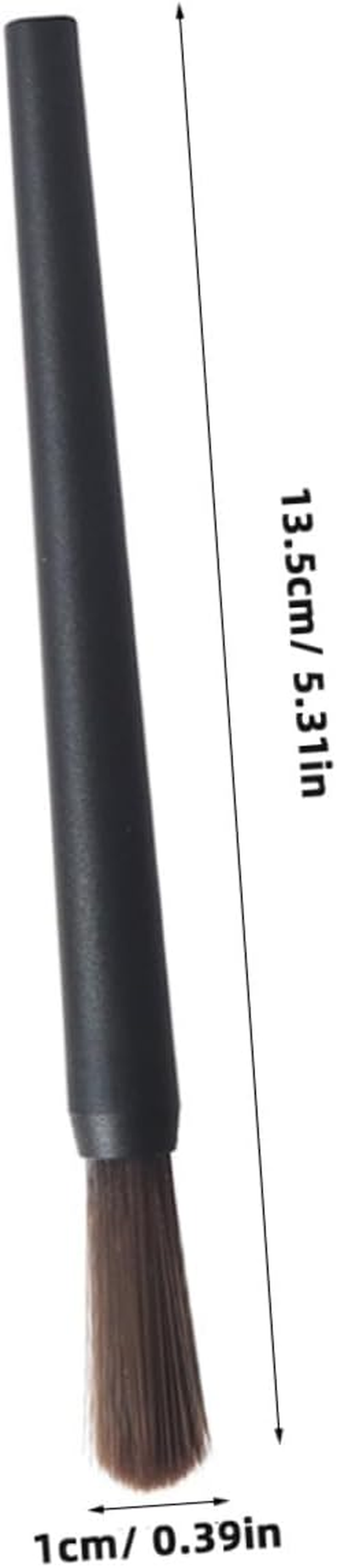 BIUDECO Small Portable Coffee Cleaning Brush with Fine Bristles Gentle Handle Convenient Espresso Machine and Grinder Cleaner for Coffee Grounds Tea Powder Sugar Baking Use