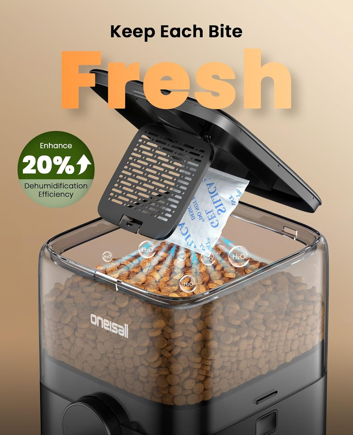 Oneisall PF05DAE 3L Automatic Cat Feeder image number 5