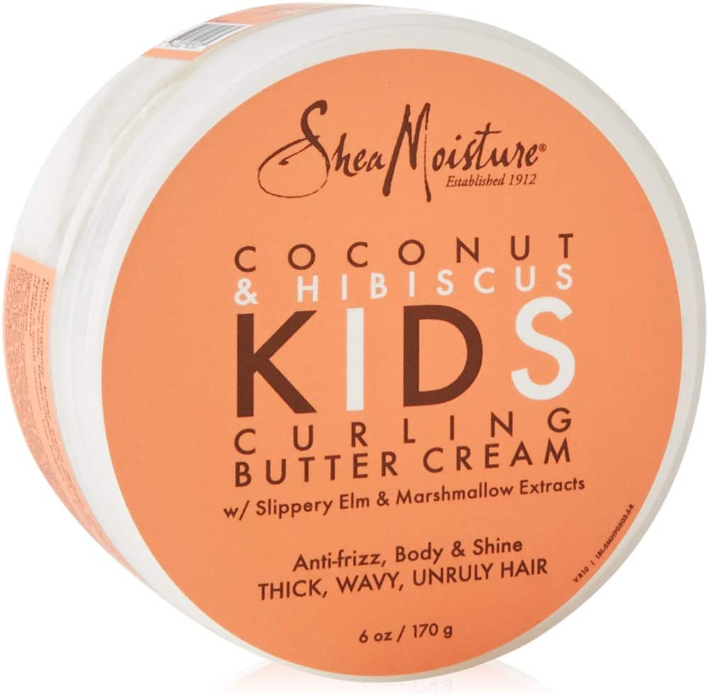 Shea Moisture Kids Curl Butter Cream Coconut & Hibiscus 6 Oz image number 2