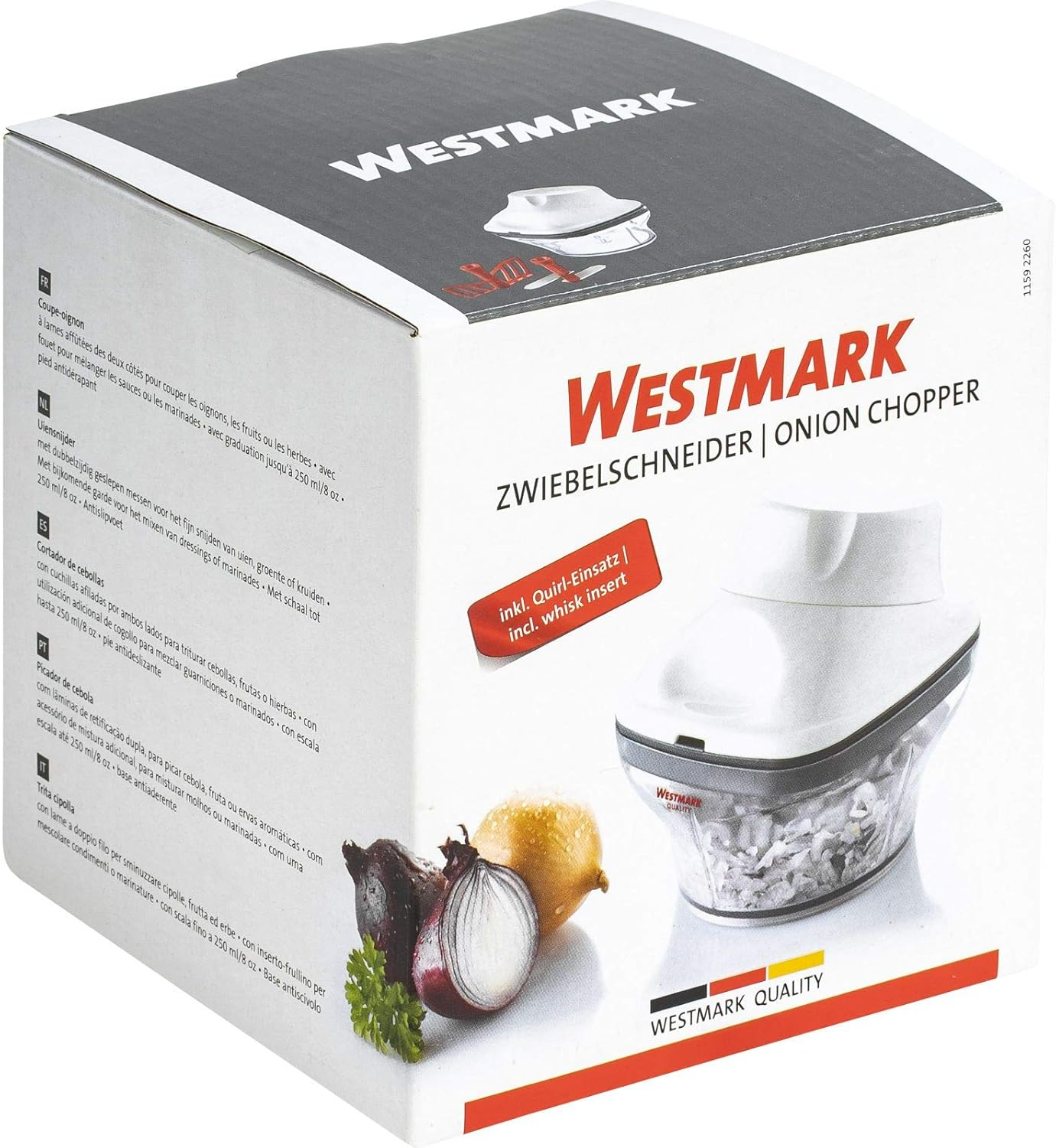 Westmark 4004094115967 Westmark Onion Slice, Silver, 4004094115967 image number 1