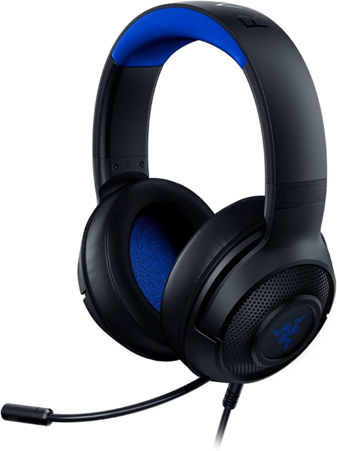 Razer Kraken X Ultralight Gaming Headset: 7.1 Surround Sound - Lightweight Aluminum Frame - Bendable Cardioid Microphone - for PC, PS4, PS5, Switch, Xbox One, Xbox Series X|S, Mobile - Black
