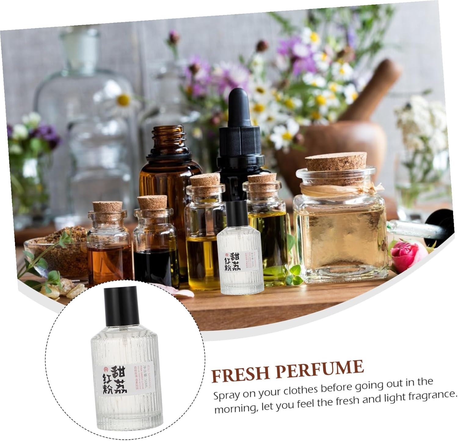 Portable Perfume 50Ml Fresh Fragrance Japanese Style Unisex Perfume for Women and Men Suitable for Daily Use and Parties image number 6
