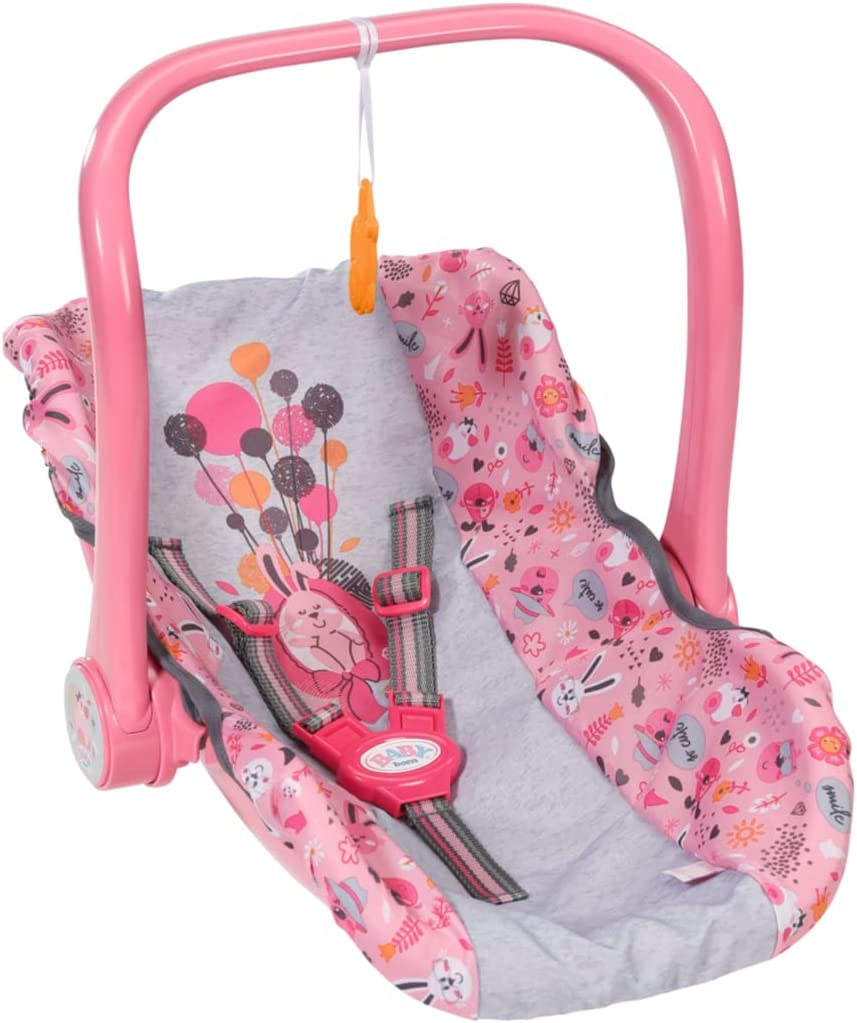 BABY Born Comfort Seat - Multi-Purpose Accessory; Can Be Used as a Seat, a Carrier, a Rocker or a Car Seat. Fits BABY Born Dolls up to 43Cm - Suitable for Children Aged 3+ Years - 832424 image number 6