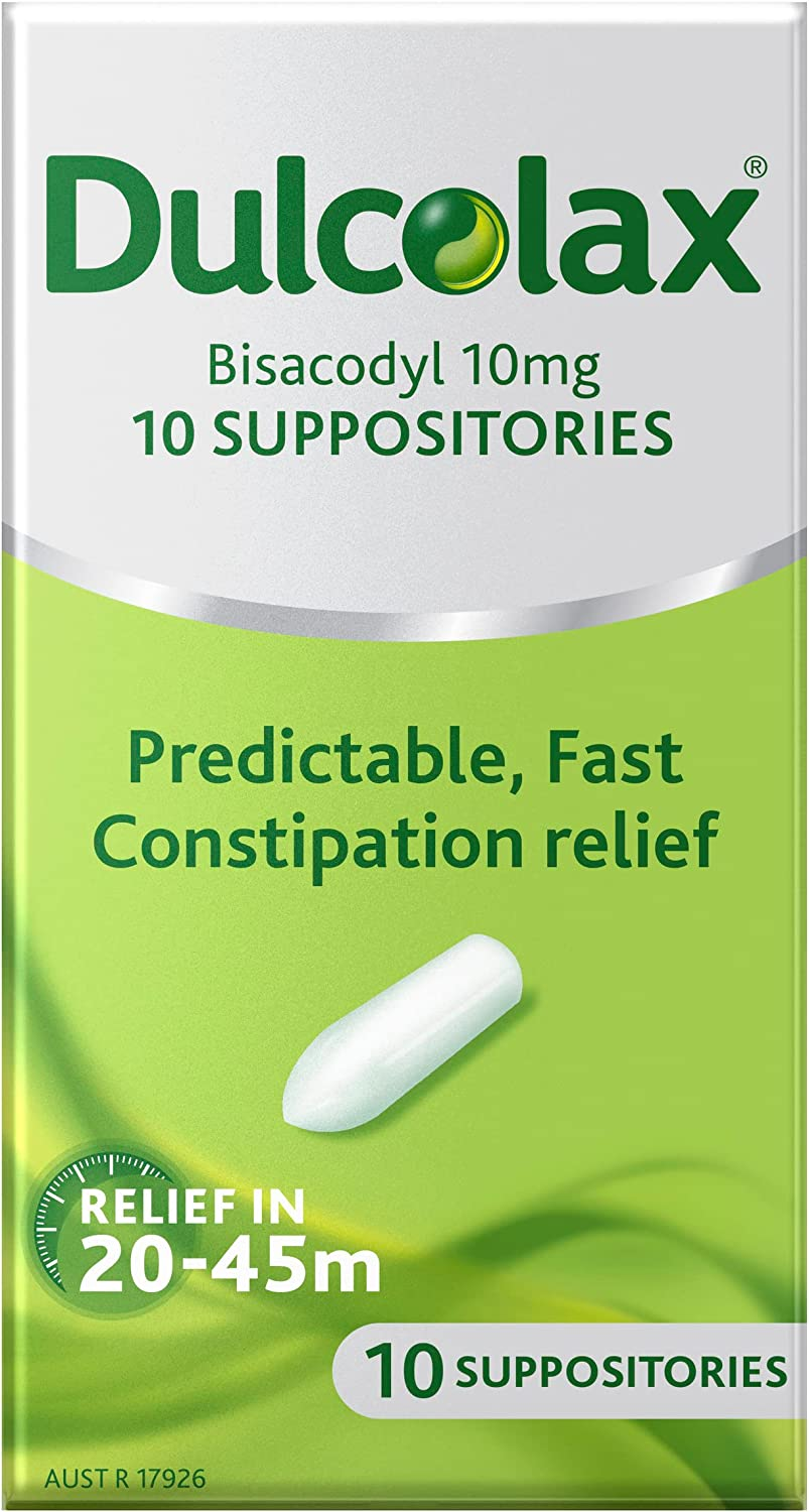 Dulcolax Suppositories 10Mg - Constipation Relief - Predictable, Fast Relief - Softens and Stimulates Stools, 10 Pack image number 3