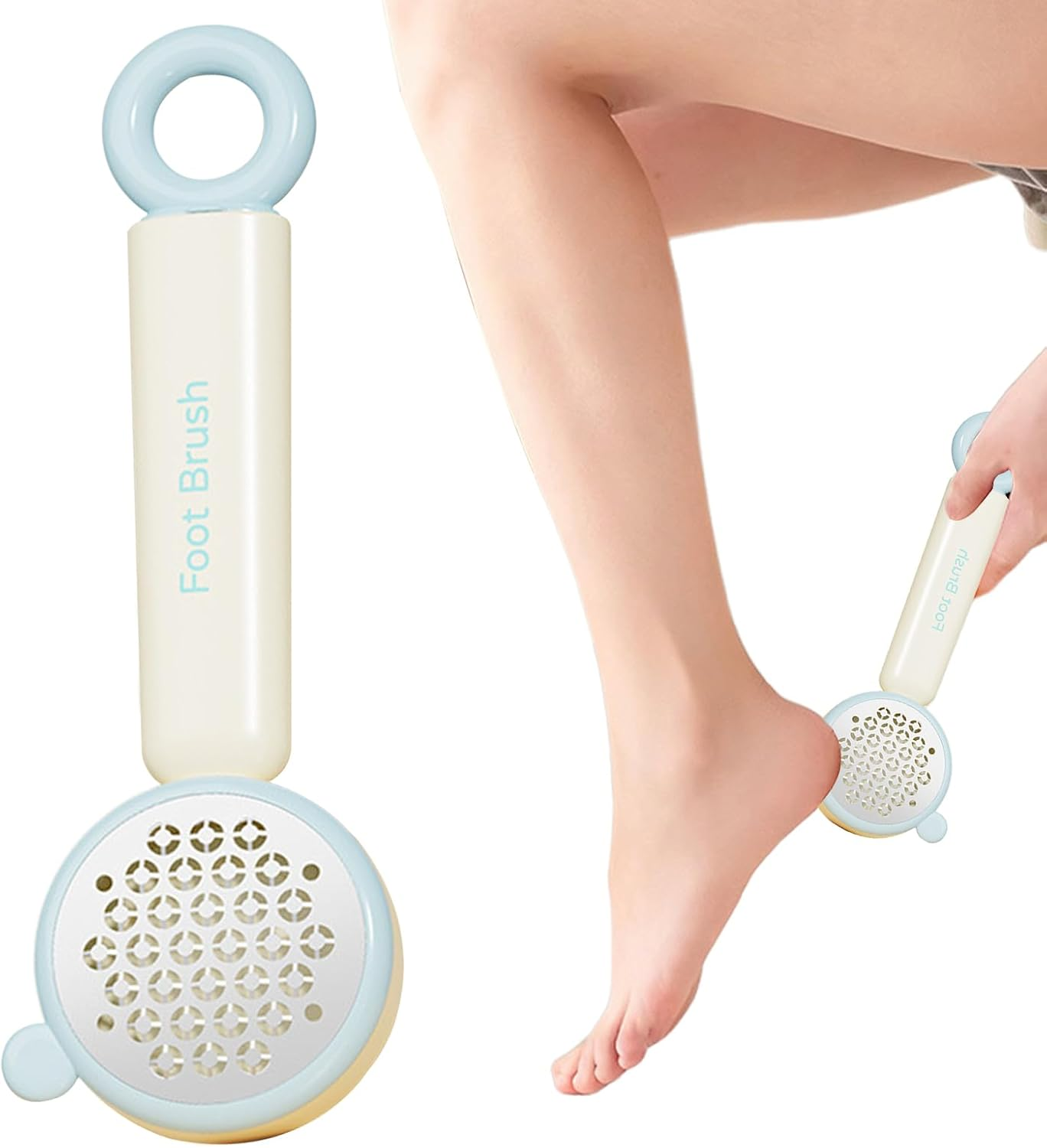 Rronnoy Foot File | Double-Sided Portable Effortless Callus Remover,Rasp Grater Foot Care Scraper | for Men Adults Lovers Family Friends