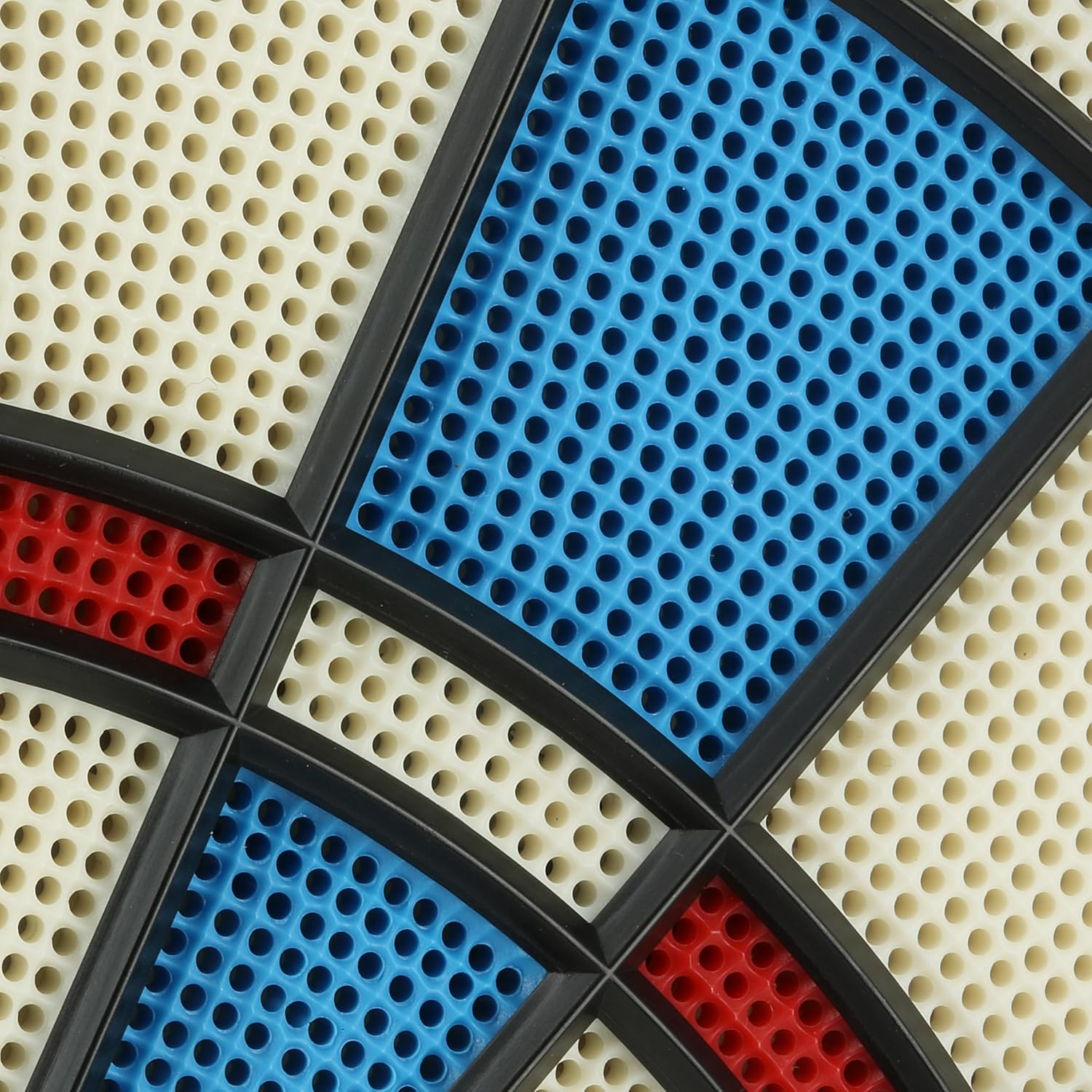 Decathlon Plastip Dartboard with 3 Darts - Dart Board image number 1