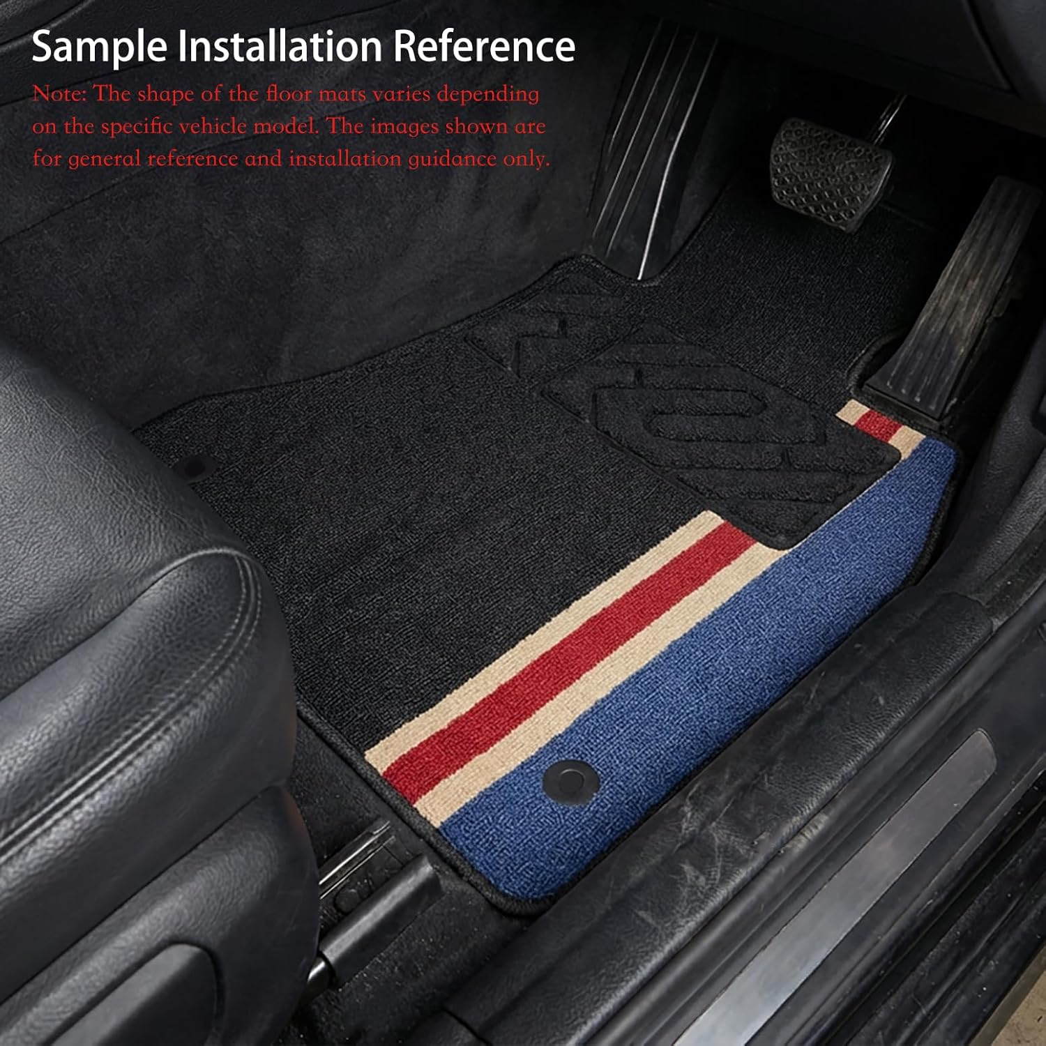 Crokomat Car Mats Fit Kia Sportage 2017 - Present Tailored Deluxe Car Floor Mats Velour Carpet with Rubber Back Set of 5 Pieces Car Accessories for QL NQ5 2017 2018 2019 2020 2021 2022 image number 1
