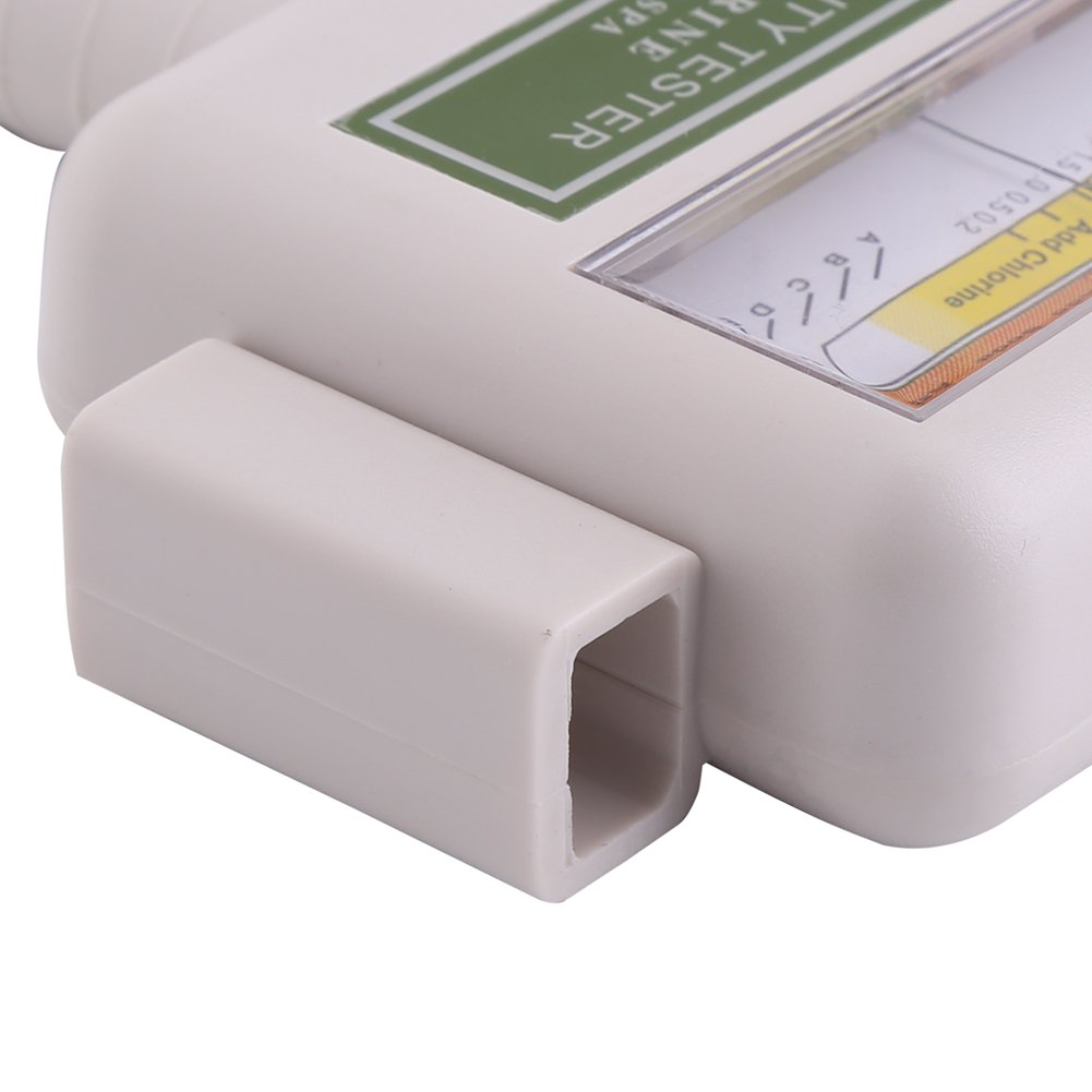 Chlorine Tester, Chlorine Level & PH Tester Meter for Swimming Pool Spa Drinking Water Water Quality Analysis Monitor image number 6