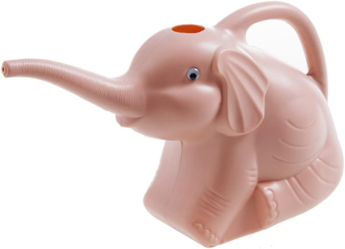 BCOATH Elephant Watering Can Plants Watering Kettle for Home Gardening Tool with Long Spout and Sprinkler Function Garden Supplies for Indoor Outdoor Plants Use Sturdy Lightweight Design image number 6