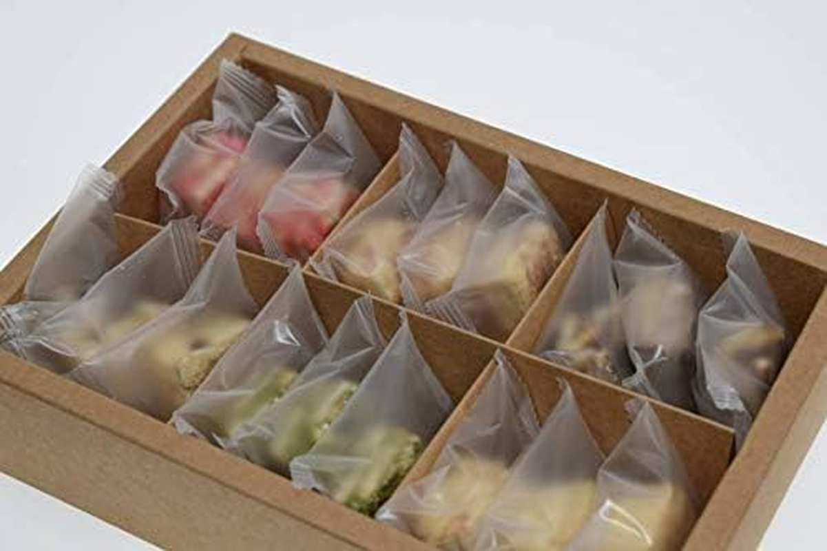 1200Pcs Candy Wrappers for Caramels 3.8"X 1.5", Heat Seala Bags for Nougat, Small Clear Gift Cellophane Bag for Homemade Torrone Italian,Nonstick Hard Candy Packaging