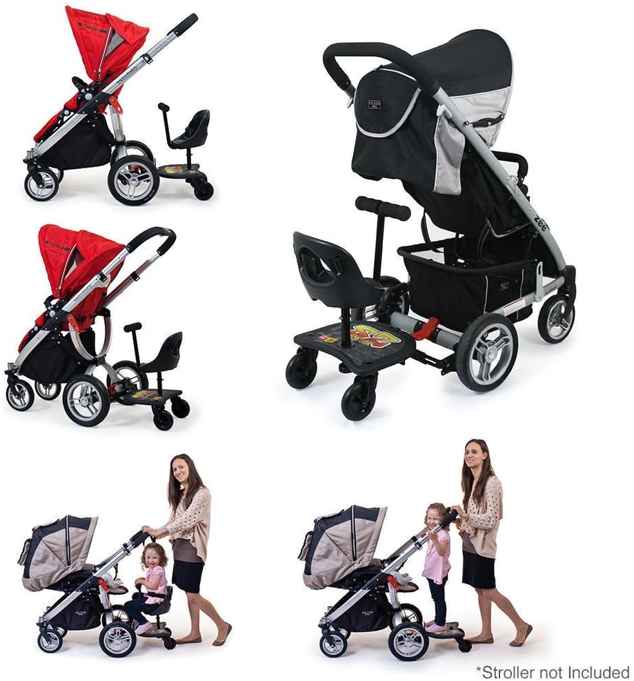 Veebee EZ Rider Stroller Board Connector, Black image number 1