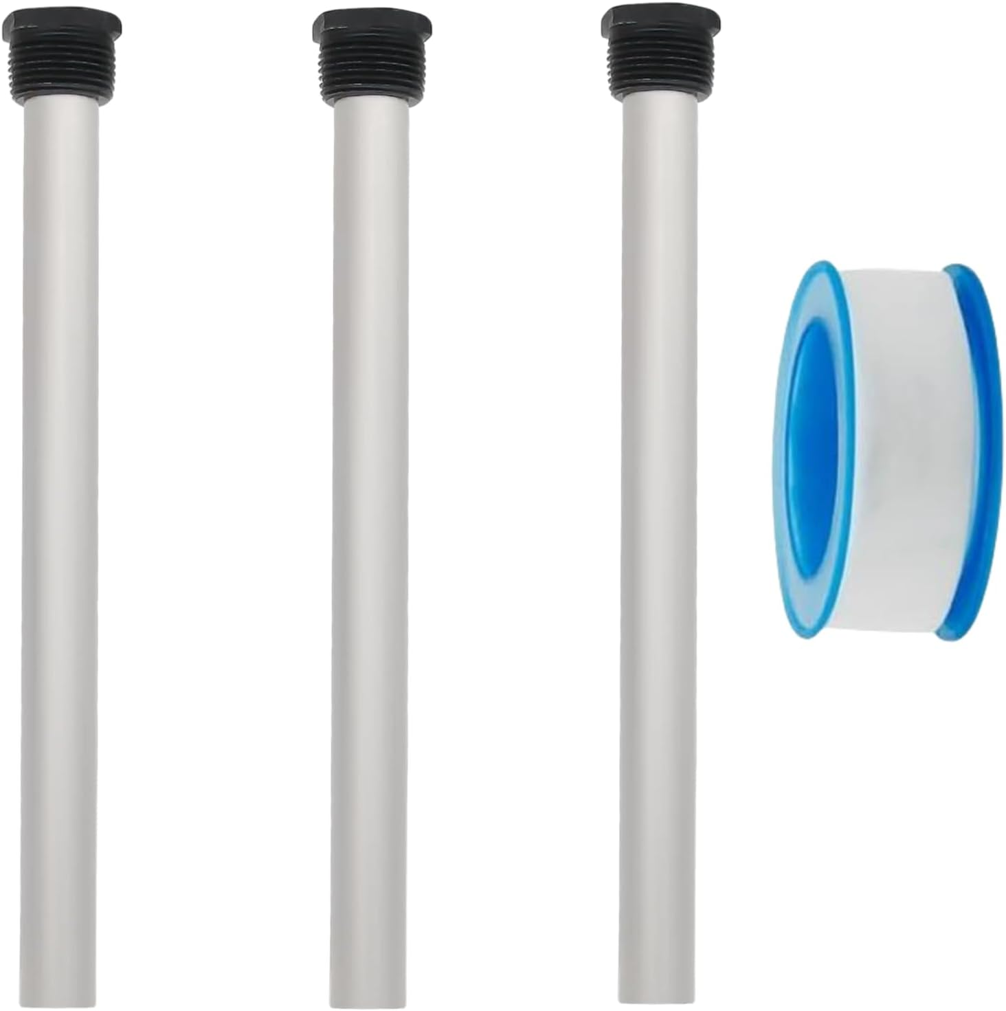 3Pack RV Water Heaters Magnesium Anode Rod 9.25"L X 3/4"NPT RV Hot Water Tank Anode Rod Replacement Part for Suburban 232767 image number 2