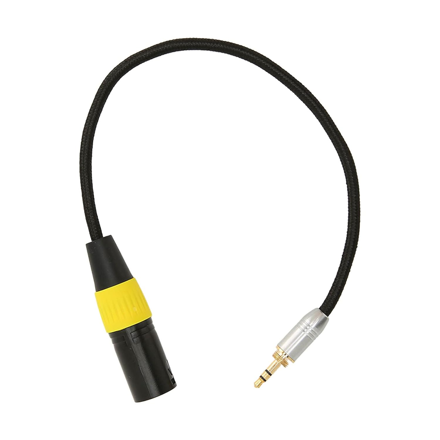 Silent Gold Plated 3.5Mm Male to XLR Cable. Silent Gold Plated 3.5Mm to 3 Pin XLR Adapter Cable for Microphone Mixer Wireless Microphone image number 6
