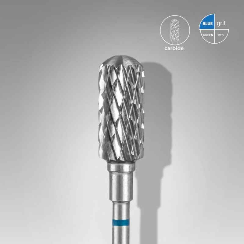 STALEKS PRO 40 X 14Mm Carbide Nail Router Bit Safe round Cylinder Shape (Medium Grit) (FT31B0 6X14Mm)