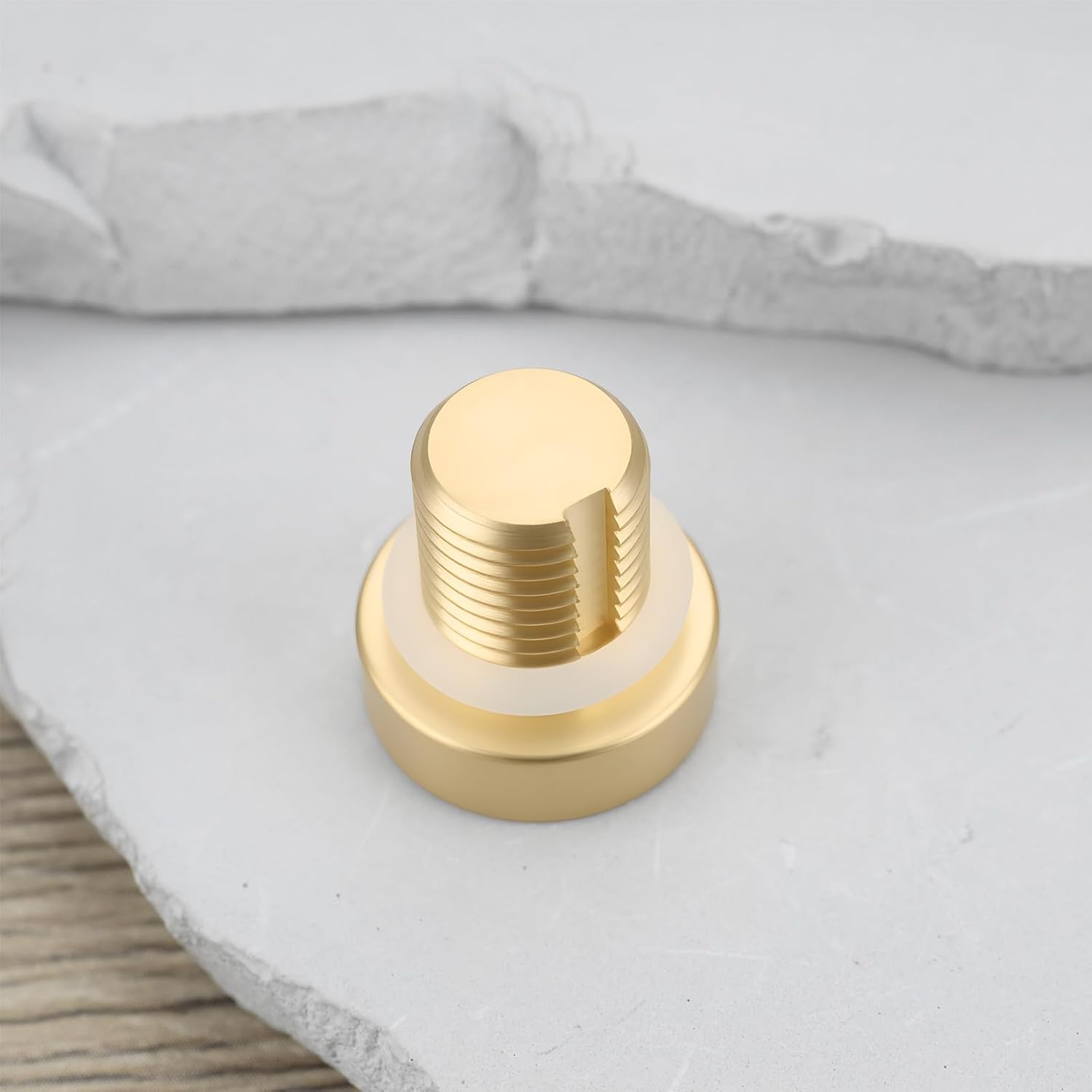 LT Easiyl 2PCS Brass Coolant Radiator Bleed Screw LR150067 LR034624 Compatible with Land Rover 20102013 image number 6