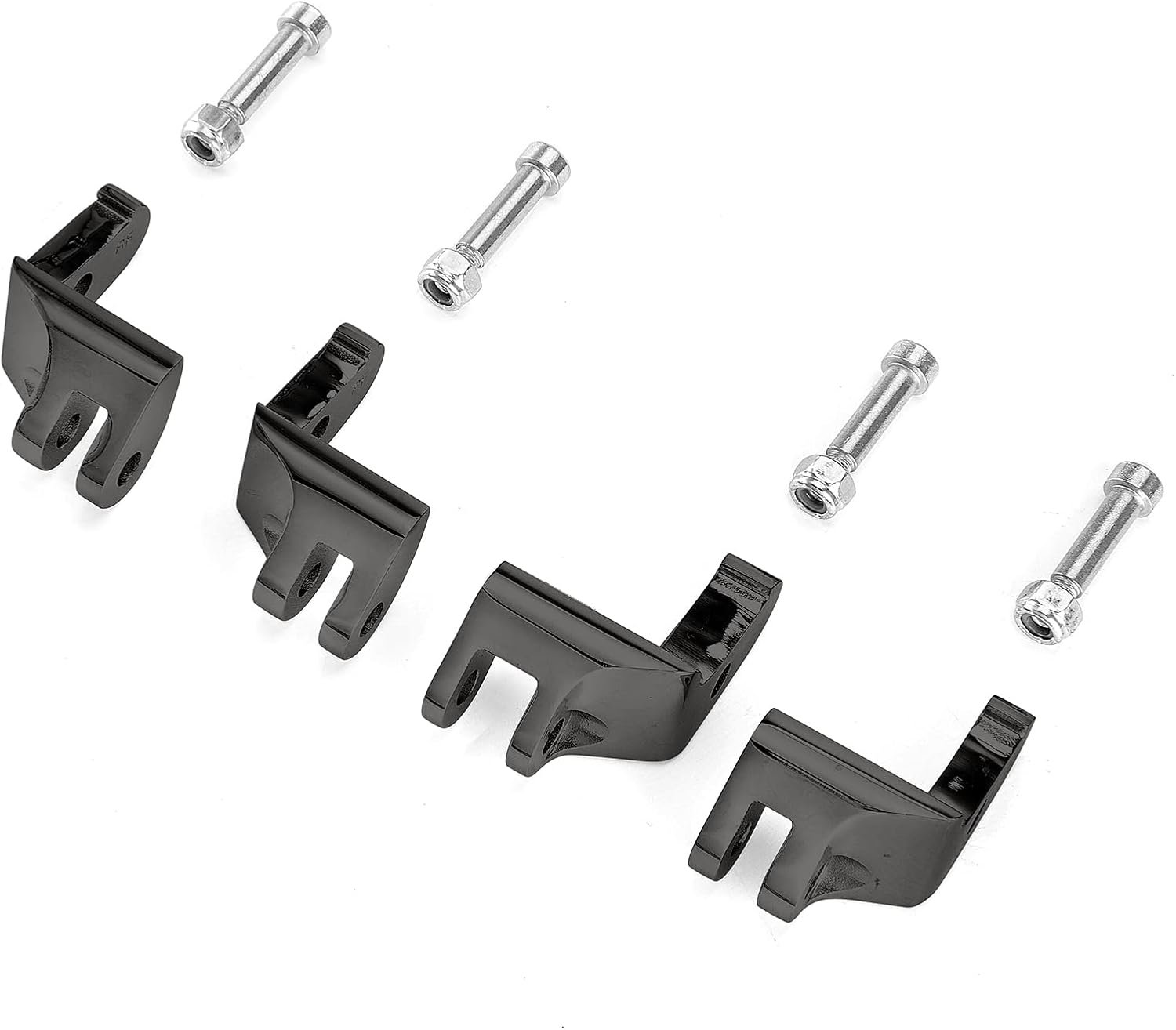 Mofun Driver Floorboard Relocation Brackets Compatible with Harley Touring Street Road Electra Glide Road King Trikes Motorcycle Foot Control 2017-2023 image number 6