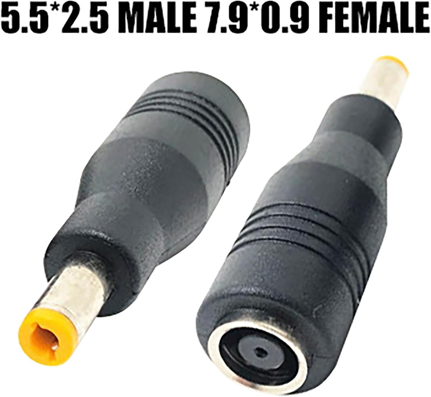 Tunghey 10-Pack Power Plug Adapter - 5 DC 8Mm Male to 5.5Mm X 2.1Mm Female and 5 DC 5.5Mm X 2.1Mm Male to 8Mm Female Connectors image number 5