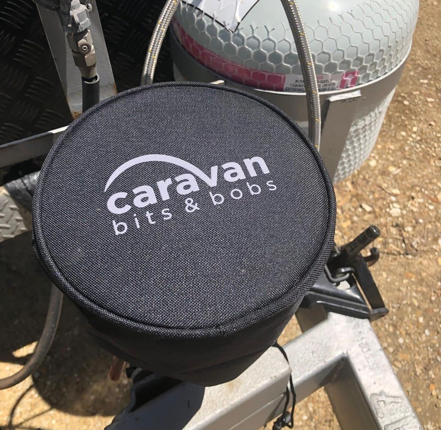 Caravan Bits & Bobs Trail a Mate Cover- Polyester Waterproof Universal Cover for Jack & Other Farm Jacks - Heavy Duty Jack Protective Head Cover- Easy to Cover outside Accessories image number 2