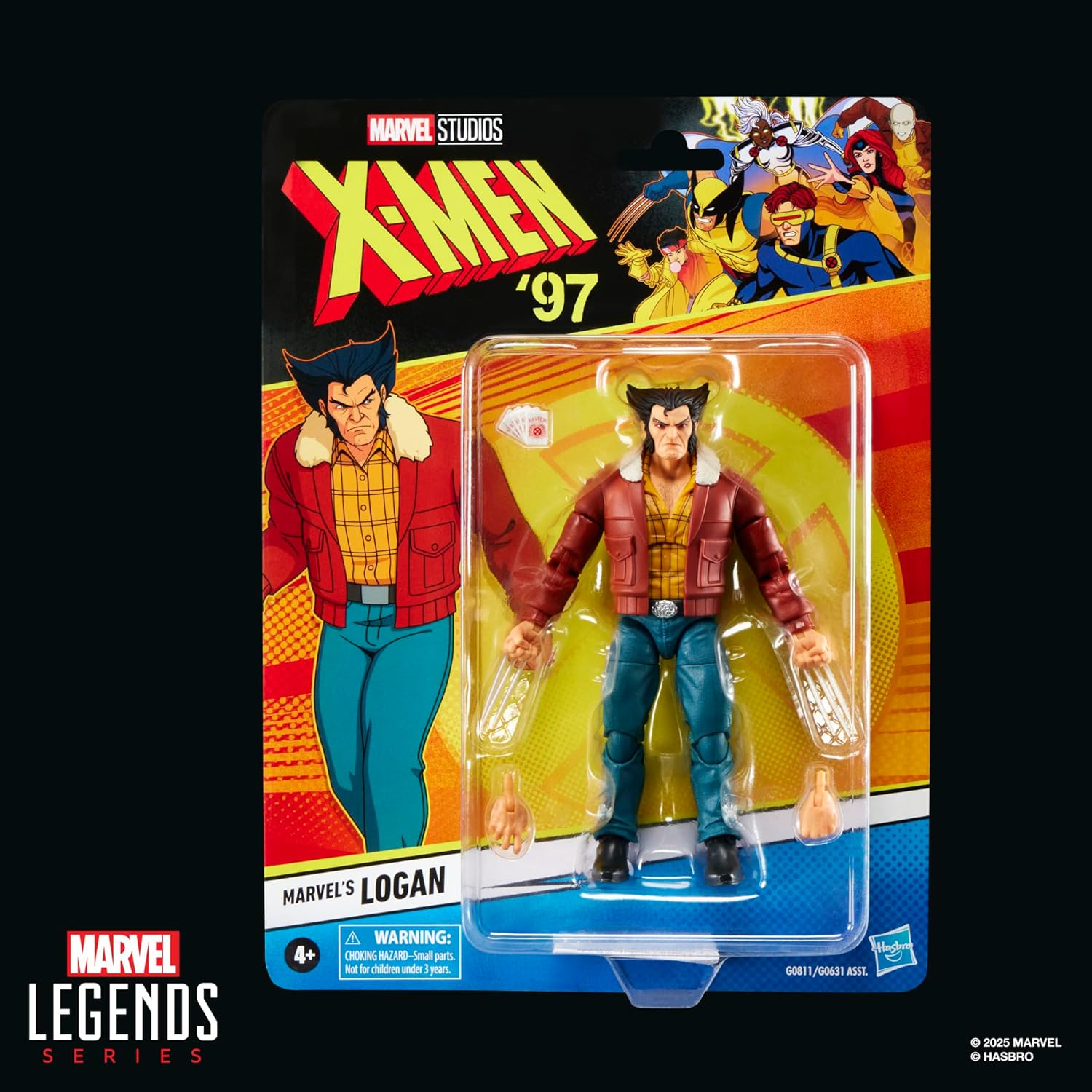 Marvel Legends Series Marvel'S Logan, X-Men '97 Collectible 6-Inch Action Figure Toy image number 3
