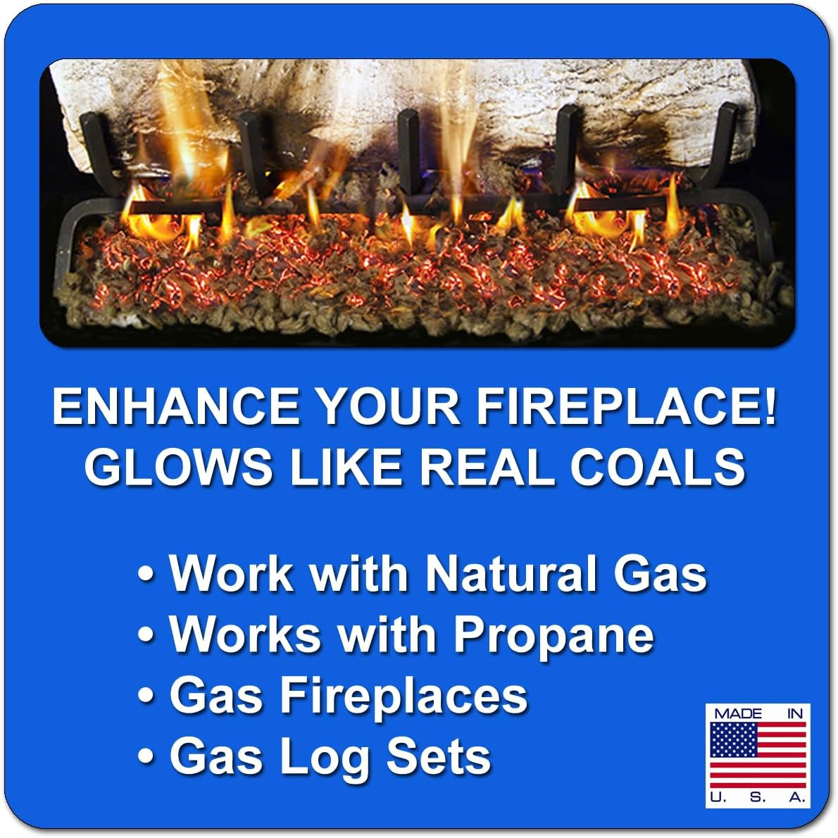 Midwest Hearth Rock Wool for Gas Log - 6 Oz. Bag image number 3