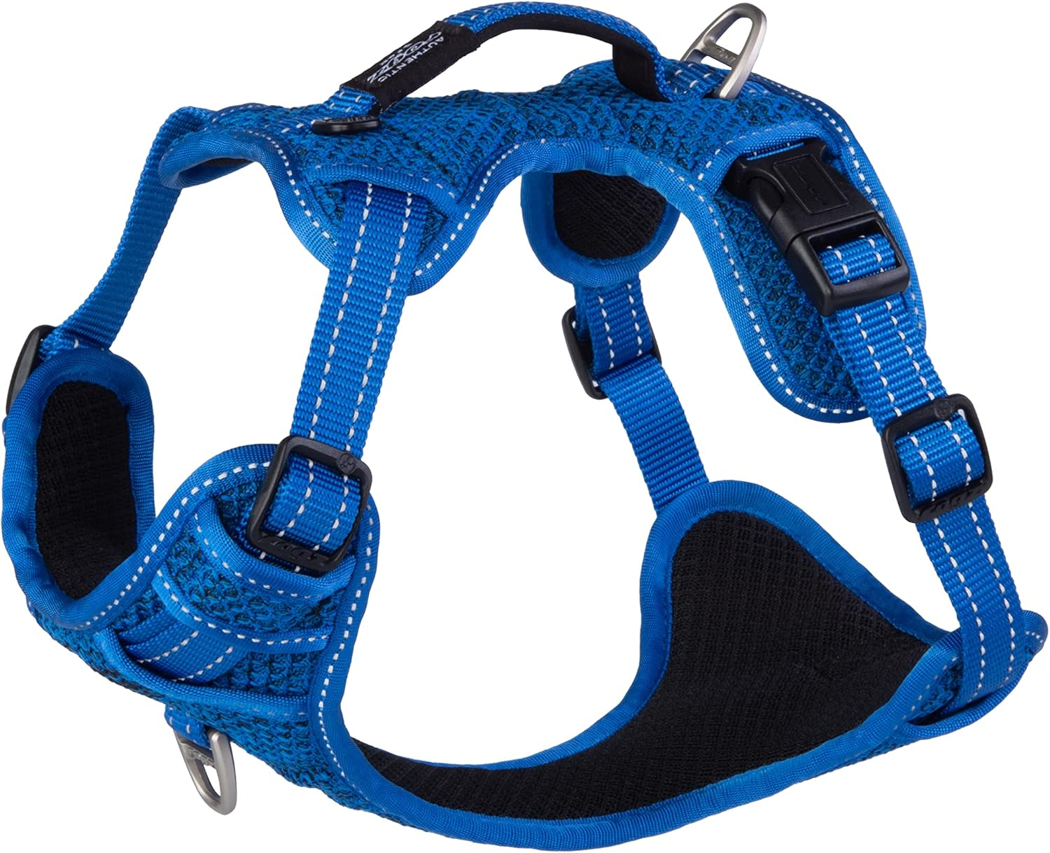 Rogz Handle Padded Control Dog Harness Black Extra Large image number 3