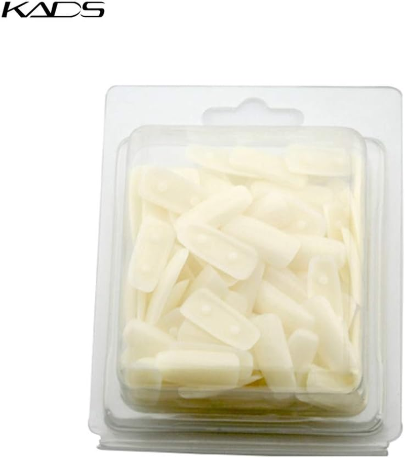 KADS 100 Plastic Tips for Practice Use Practice Training Nail Art False Tips Display Training Tool - 100 False Nail Tips image number 2
