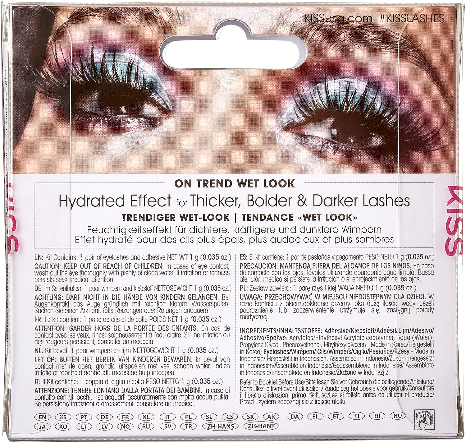 KISS Lash Drip Strip Lash - Icy image number 3