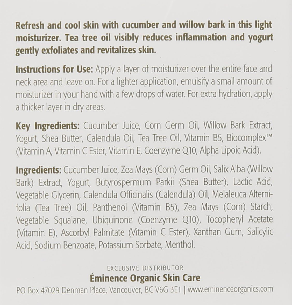 Eminence Clear Skin Probiotic Moisturizer, 2 Ounce image number 4