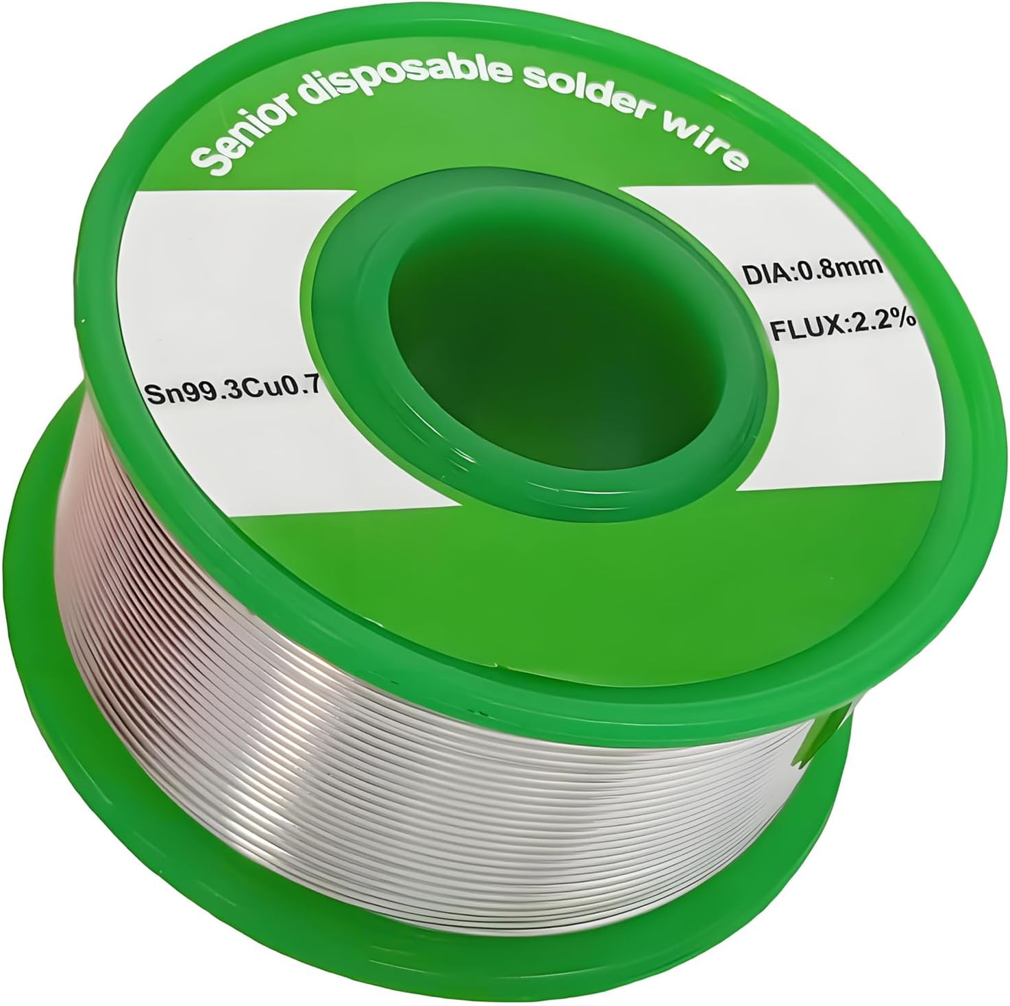 Ietong Solder Wire Lead Free, 0.8Mm Rosin Core Solder Tin Soldering Wire 100G, Sn99.3 Cu0.7 for Electrical PCB Circuit Board, DIY, Home Improvement Electrical Soldering image number 3