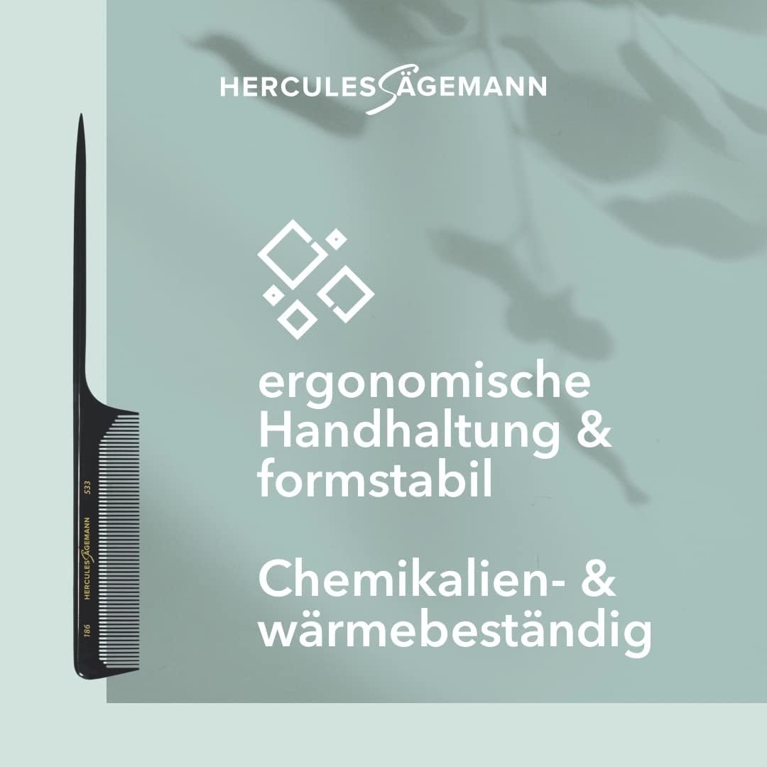 Stielkamm 7 3/4, Runderer Stiel image number 3