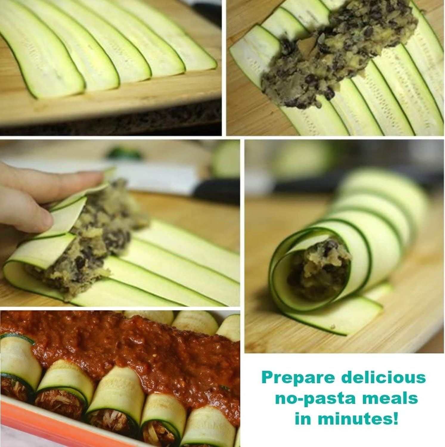 Zittop 2 Premium Ceramic Blade Vegetable Peelers for Carrot, Potato, Zucchini, Cucumbers & Veggie Slicing, Shave Hard Cheese Easily. Thick Noodles & Fun Curls.