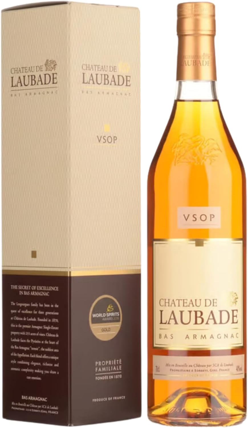 Chateau De Laubade Bas Armagnac Vsop 700Ml