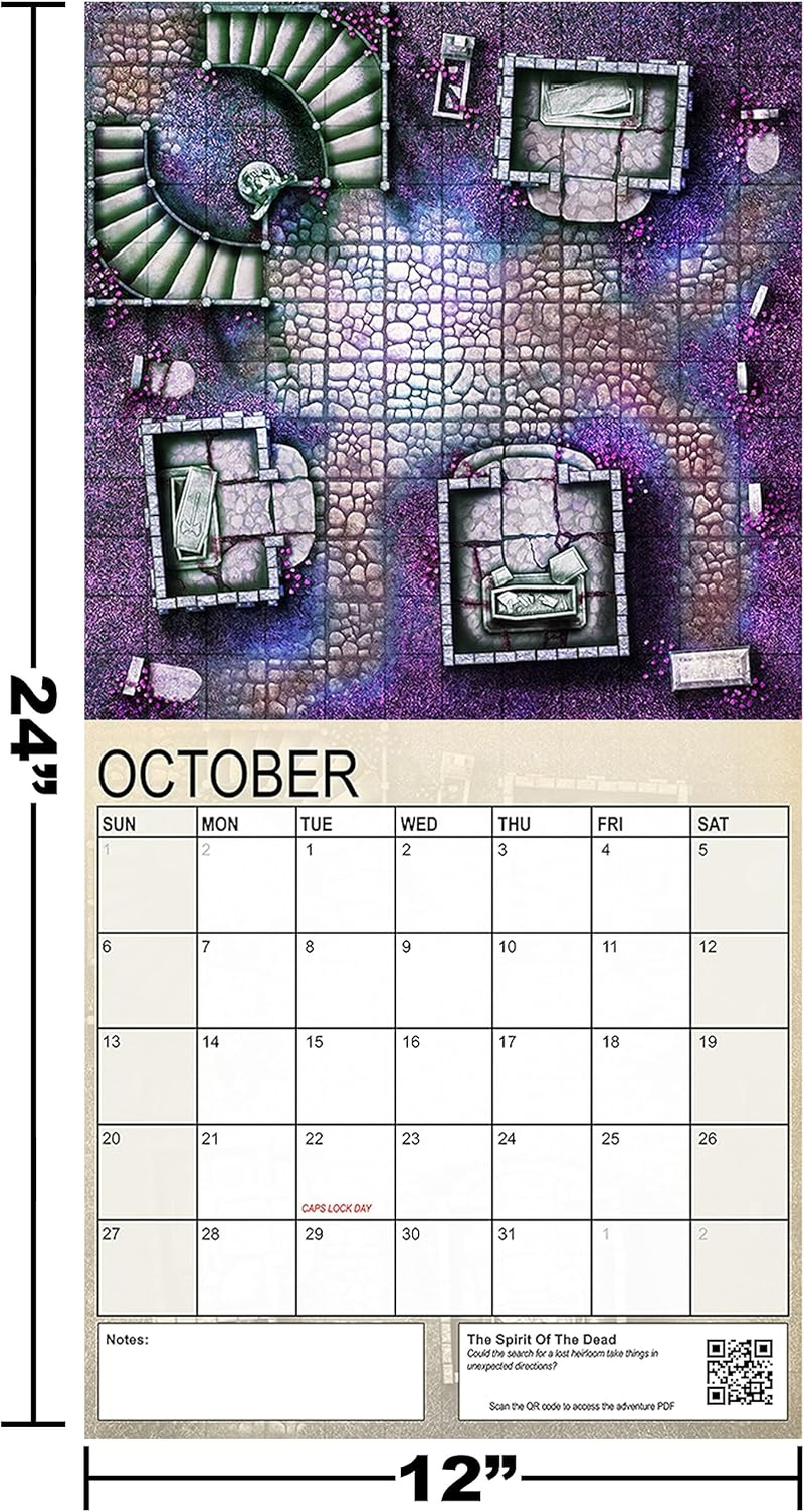 PSI Calendar of Many Adventures 2024 Board Game image number 1