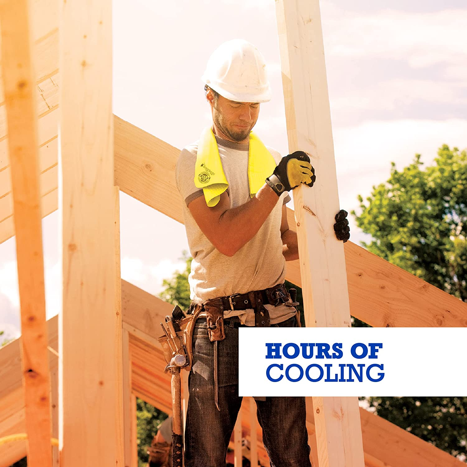 FROGG TOGGS Chilly Pad, Instant Cooling Towel, Long Lasting, Reusable, Sports and Outdoors Neck Towel 33X13 - Deep Purple image number 6