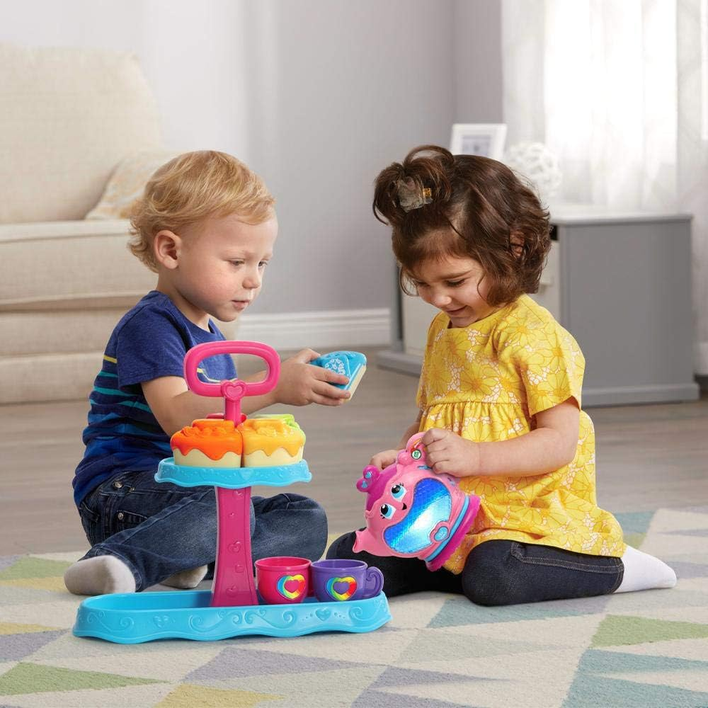 Leapfrog Musical Rainbow Tea Party - Role Play Toy, Tea Party Set - 603203 - Multicoloured image number 6