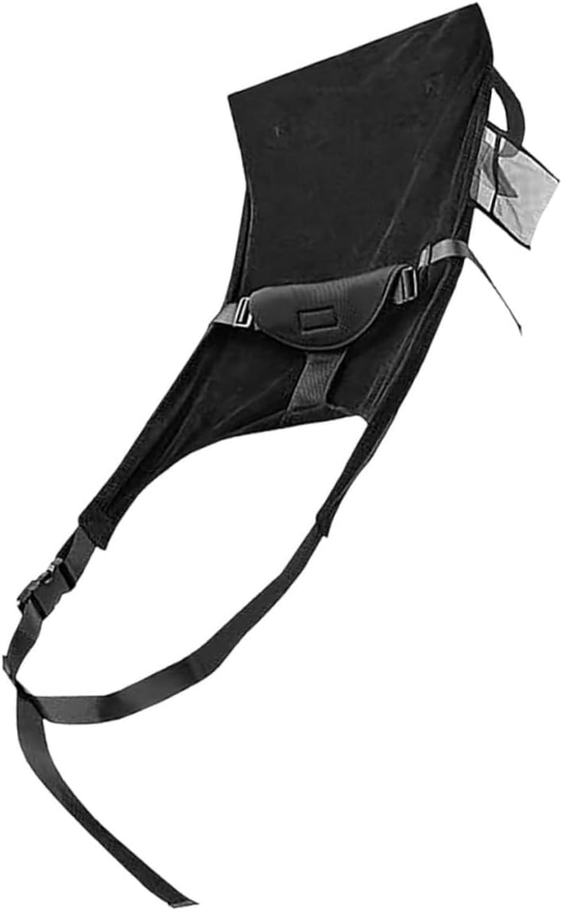 Portable Airplane Bed with Footrest Lightweight Foldable Seat Extender for Comfortable Family Travel Flights Compact Travel Essential image number 6