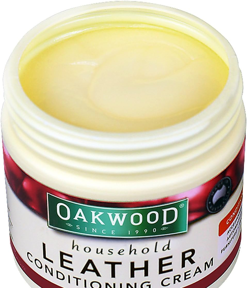 OAKWOOD Household Leather Care Conditioning Cream 350 Ml, White, 4115
