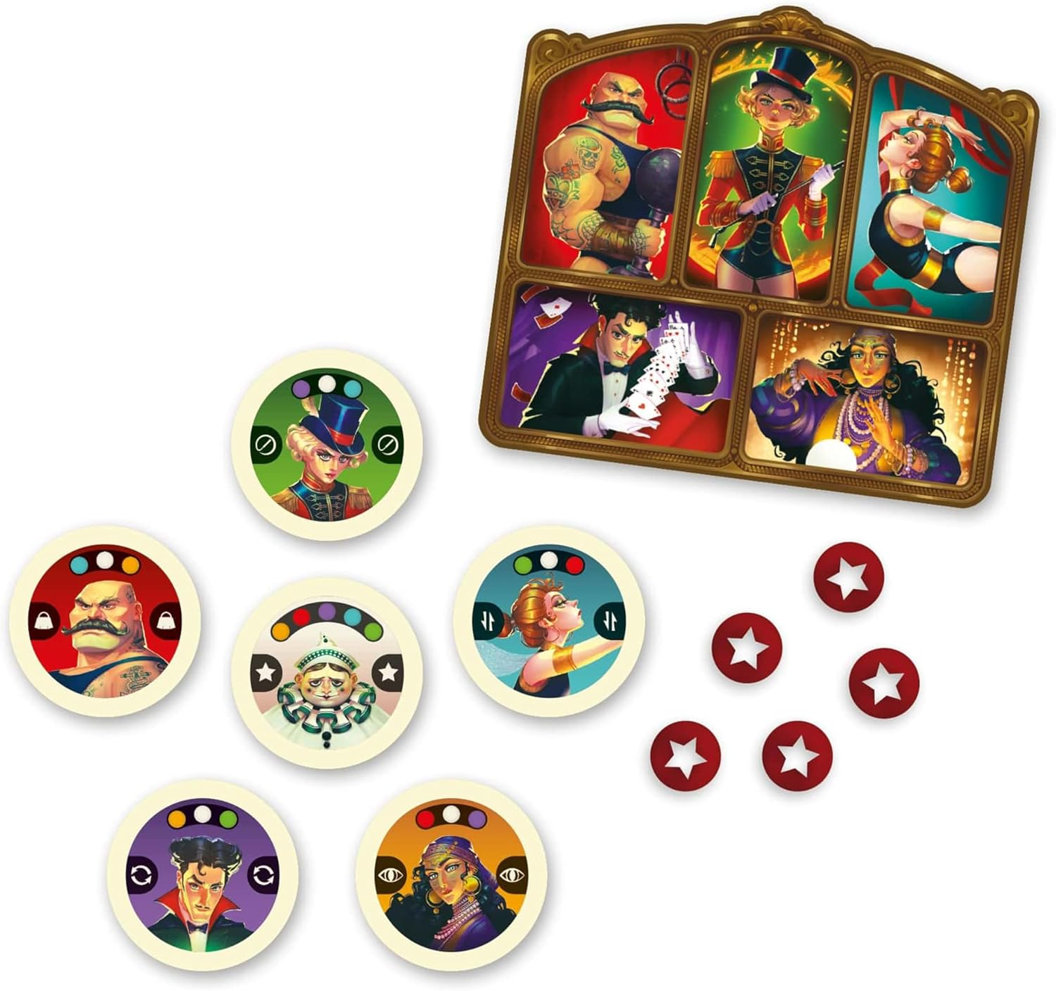 IELLO Flip Circus Card Game