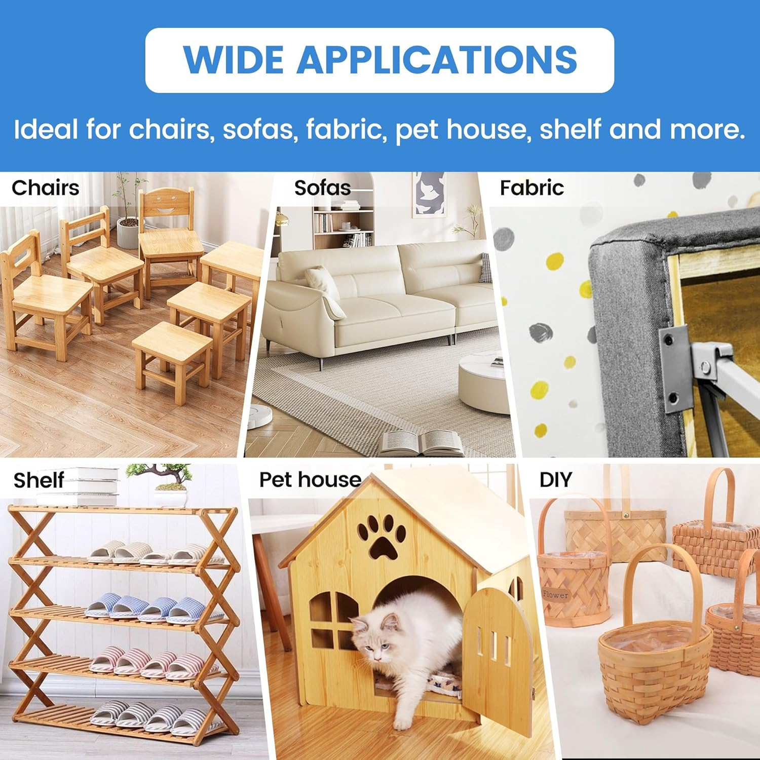 Meite MT5016SLN Pneumatic Upholstery Stapler with Safety Switch, Long Nose Air Staple Gun, 20 Gauge 50 Series / 6 to 16 Mm Lightweight Upholstery Air Stapler for DIY, Funiture and Woodworking