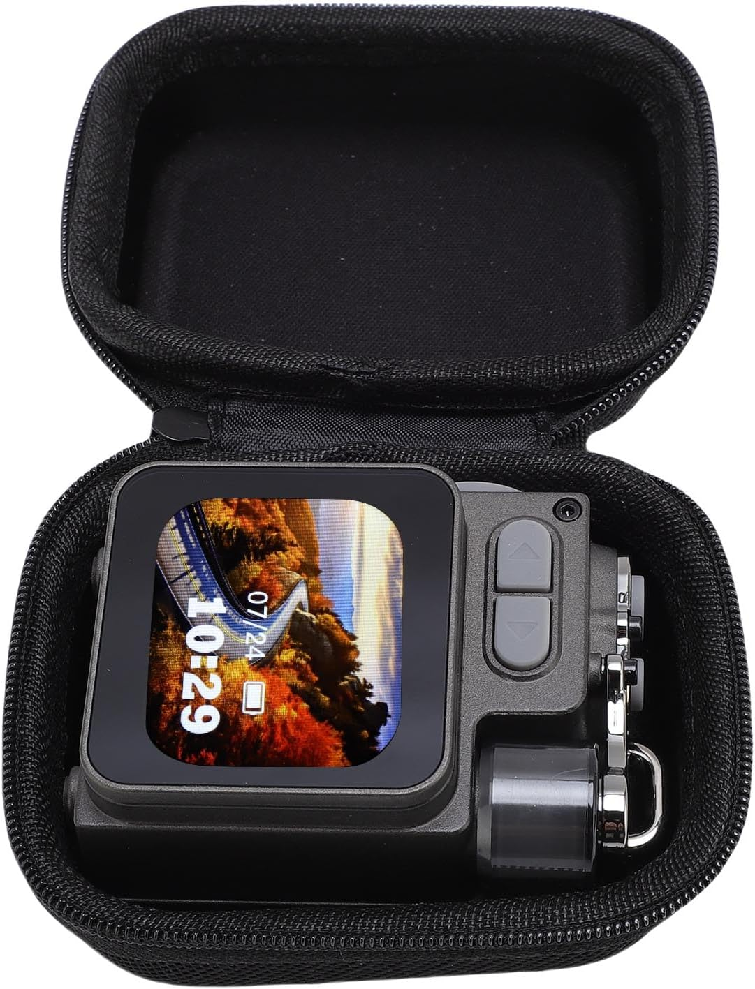 ASHATA Mini Bluetooth Speaker, Smart Wireless Portable Speaker with Touchscreen, Bluetooth Speaker with 360&deg;HD Stereo Sound and Robust Bass, Wireless Stereo Outdoor Speaker with Mic APP