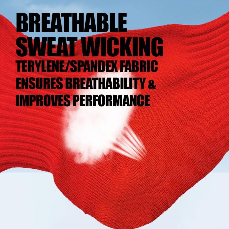 1STLY FITNESS - Socks Knee High 1 Pair Small-Med SIZE 1-6, EU32 - EU37 Kids Soccer Football Hockey Rugby Sports Sweat Wicking Slip Proof Plain Colours