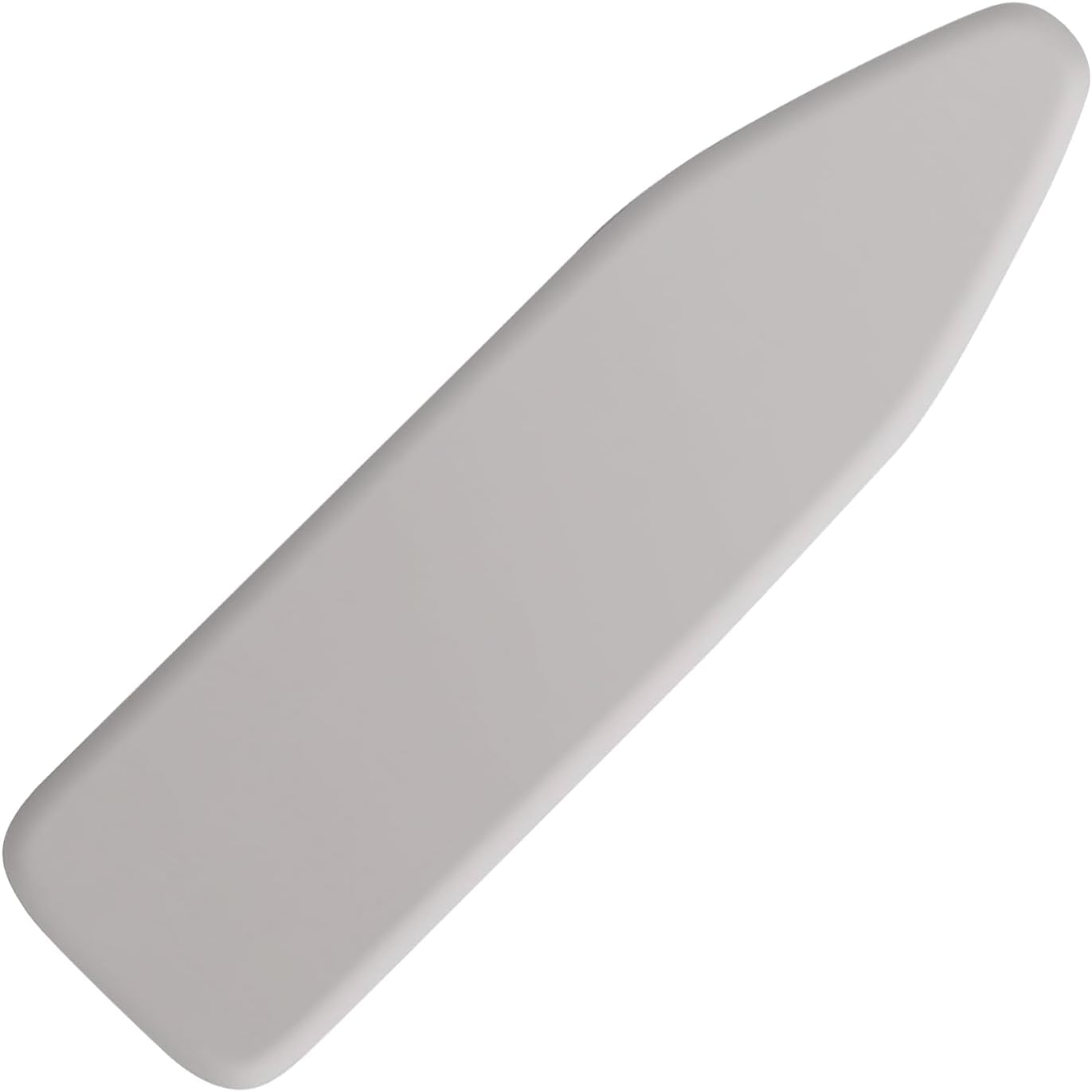 Sonicefit Ironing Board Cover Pad, 56X135Cm Standard Ironing Board Pads with Elastic Edge & Fastener Strape, Scorch & Stain Resistant Cotton Ironing Covers with Thick Padding (Grey Leaves, 56X135Cm)