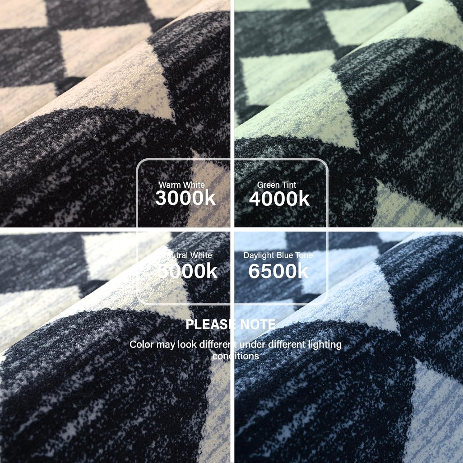 Lahome Washable Black and White Kitchen Runner Rug, 2X5 Soft Non Slip Laundry Room Rug Bathroom Runner Rugs with Rubber Backing, Moroccan Trellis Kid Pet Friendly Carpet Runner for Entryway Bedside image number 2