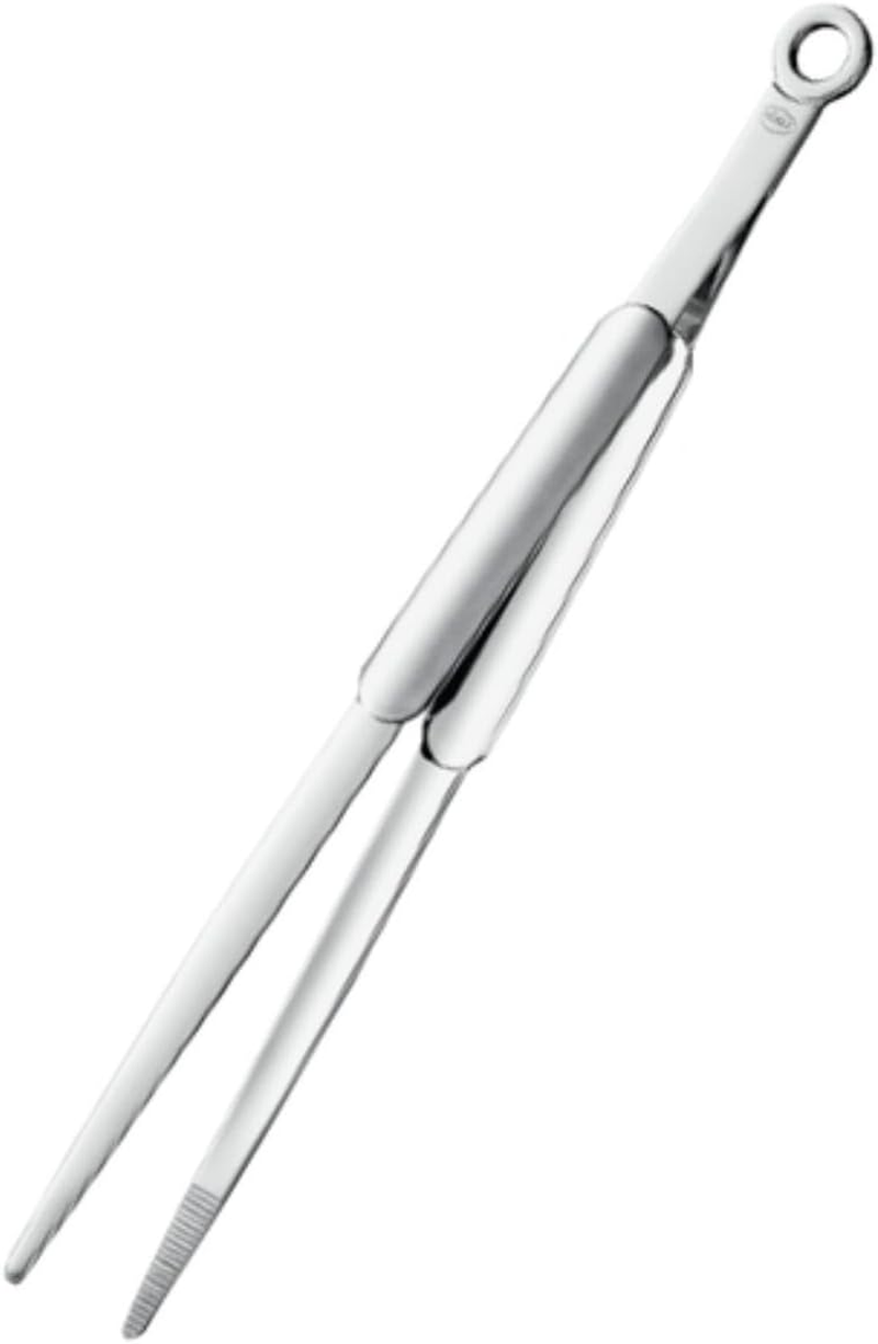R&ouml;sle Rosle Stainless Steel Kitchen Fine Tongs, Silicone Tip image number 2