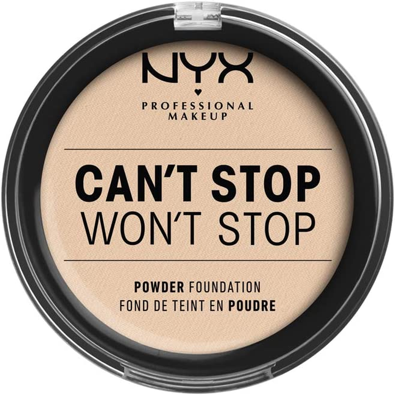 NYX Professional Makeup Can'T Stop Won'T Stop Full Coverage Powder Foundation - Deep Espresso