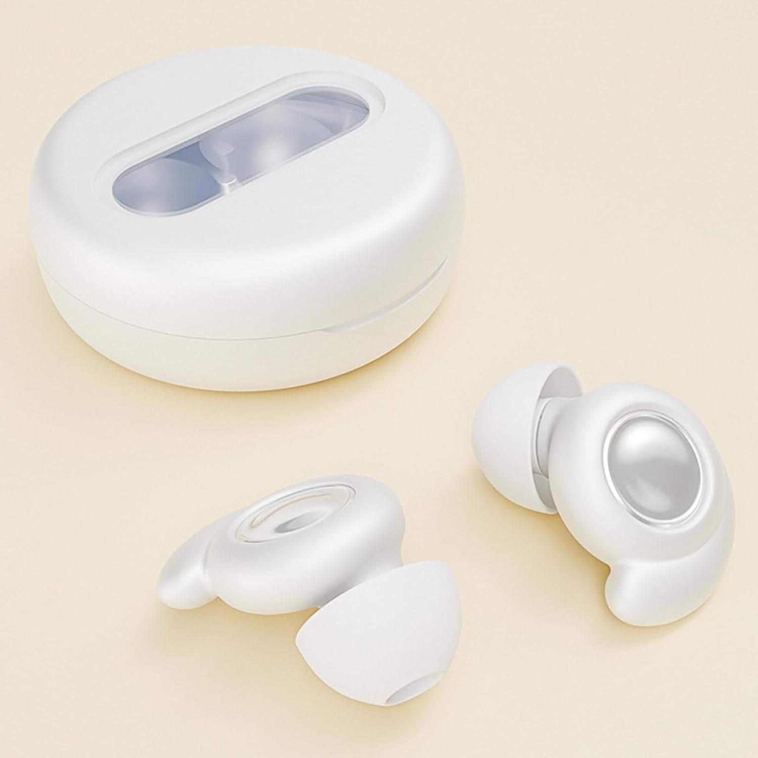 Sleeping Earbuds,Sleep Headphone - Noise-Cancelling Wireless Earphones Earmuffs for Plane Snoring Meditation Sports Travel image number 1