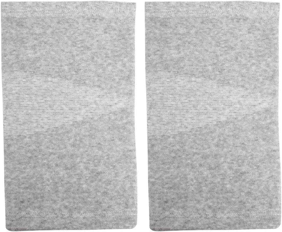 Knee Protector 1 Pair Elastic Knee Pads, Bamboo Carbon Fiber Knee Pads for Men, for Warm Keeper Knees Sleeve Protector(Gray, L) image number 2