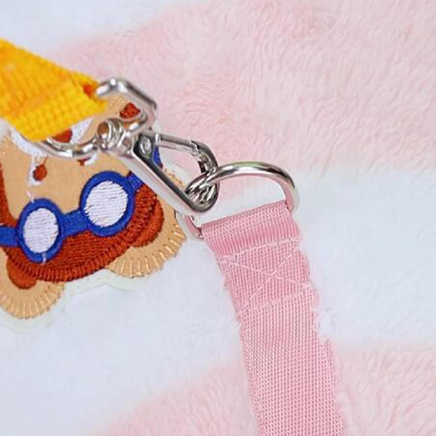 Zunea Striped Dog Sweaters Jumpers for Small Medium Dogs Corgi Warm Fleece Winter Jacket Coats with D-Ring Fuzzy Pullover Puppy Clothes Soft Warm Cold Weather Vest Pet Dachshund Apparel Pink S image number 5